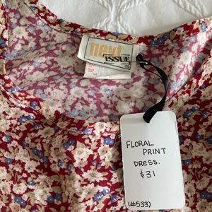 Vintage Floral Dress
